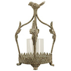 Krone Windlicht ArtFerro - Metall/Glas - 14x12x22,5 cm