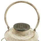 Laterne mit Solar ArtFerro - Metall - 15x15x23 cm