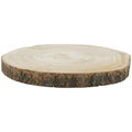 Holz Scheibe TIMBA - natur - Holz - 28x28x2,5 cm