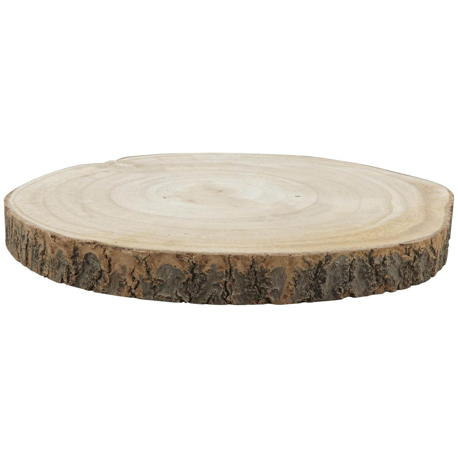 Holz Scheibe TIMBA - natur - Holz - 28x28x2,5 cm