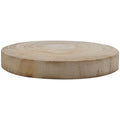 Holz Scheibe TIMBA - natur - Holz - 30x30x4 cm