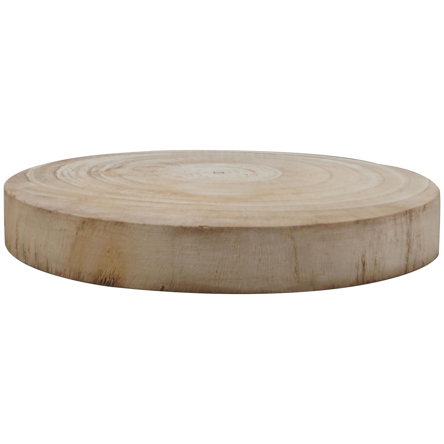 Holz Scheibe TIMBA - natur - Holz - 30x30x4 cm