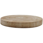 Holz Scheibe TIMBA - natur - Holz - 35x35x4 cm