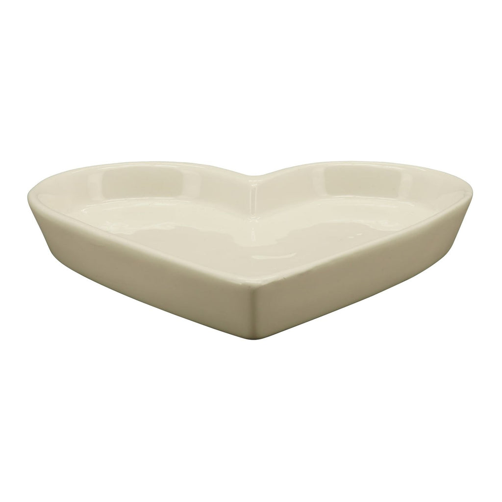 HerzTeller Ivory - weiß - Dolomite - 12,5x12,5x2 cm