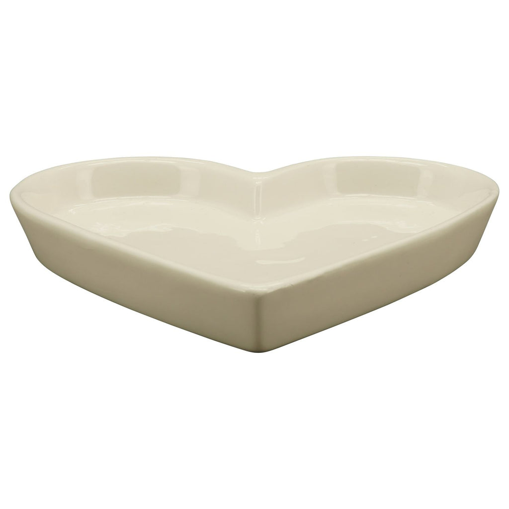 HerzTeller Ivory - weiß - Dolomite - 16,5x16,5x2,2 cm