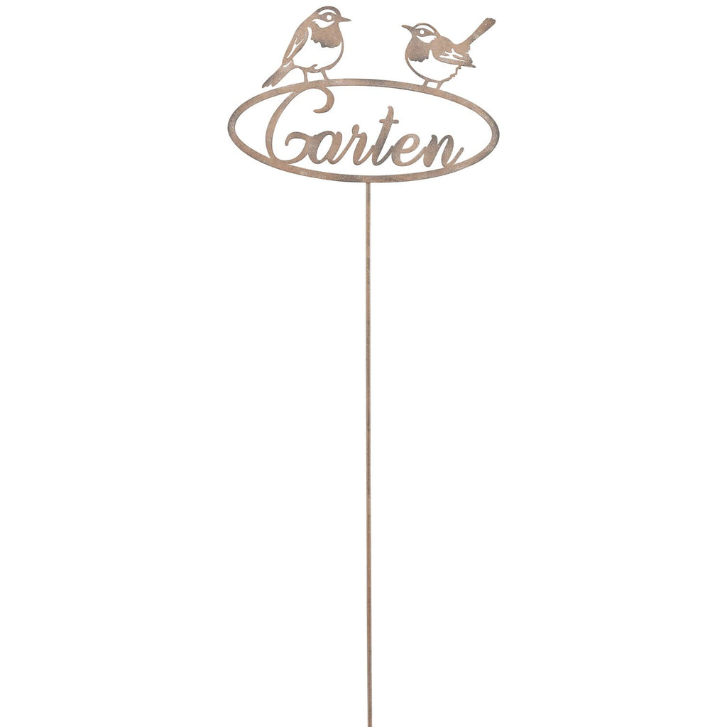 Gartenstab Tôle - rusty - Metall - 57x18,5x0,3 cm