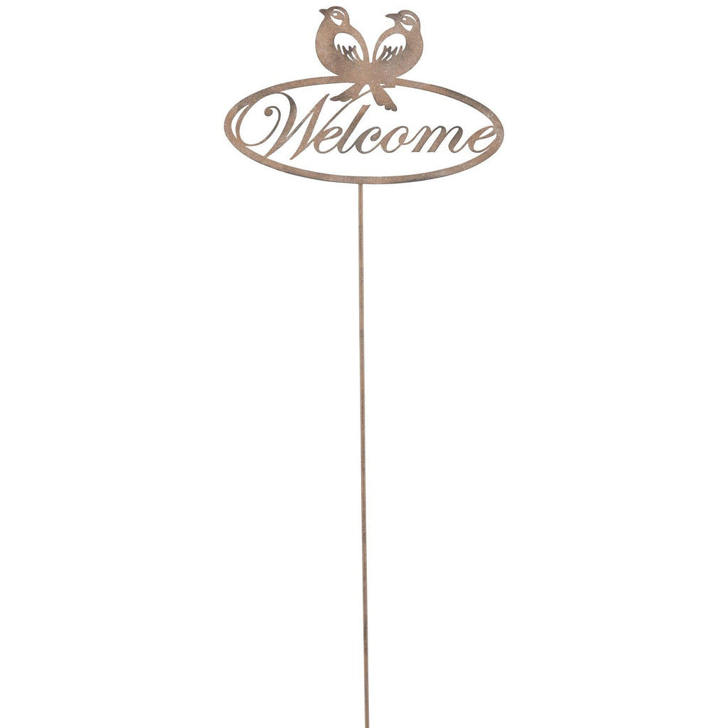 Gartenstab Tôle - rusty - Metall - 57x18,5x0,3 cm