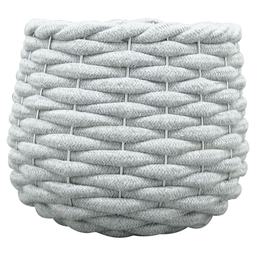 Korb Set/3 SAC - grau - 16x16x16 cm/20x20x20 cm/23x23x23 cm