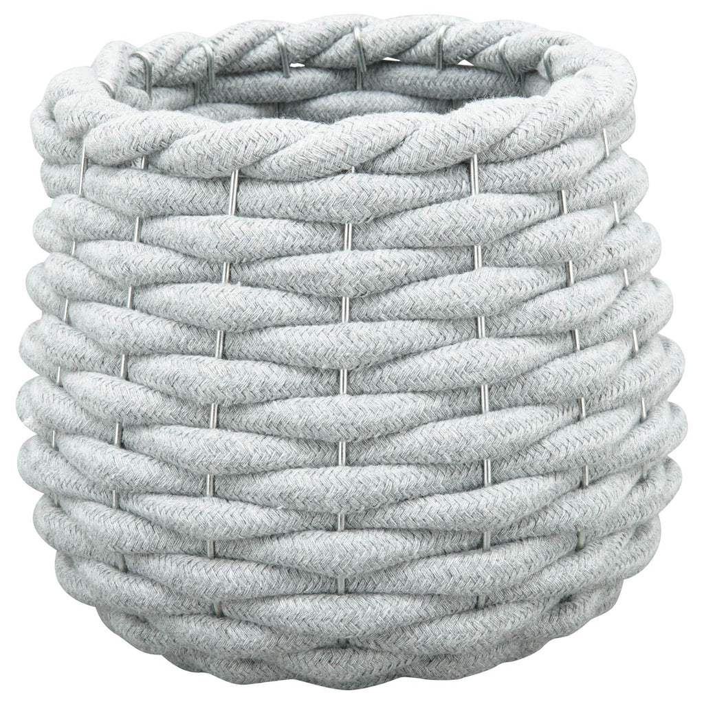 Korb Set/3 SAC - grau - 16x16x16 cm/20x20x20 cm/23x23x23 cm