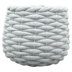 Korb Set/3 SAC - grau - 16x16x16 cm/20x20x20 cm/23x23x23 cm