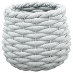 Korb Set/3 SAC - grau - 16x16x16 cm/20x20x20 cm/23x23x23 cm