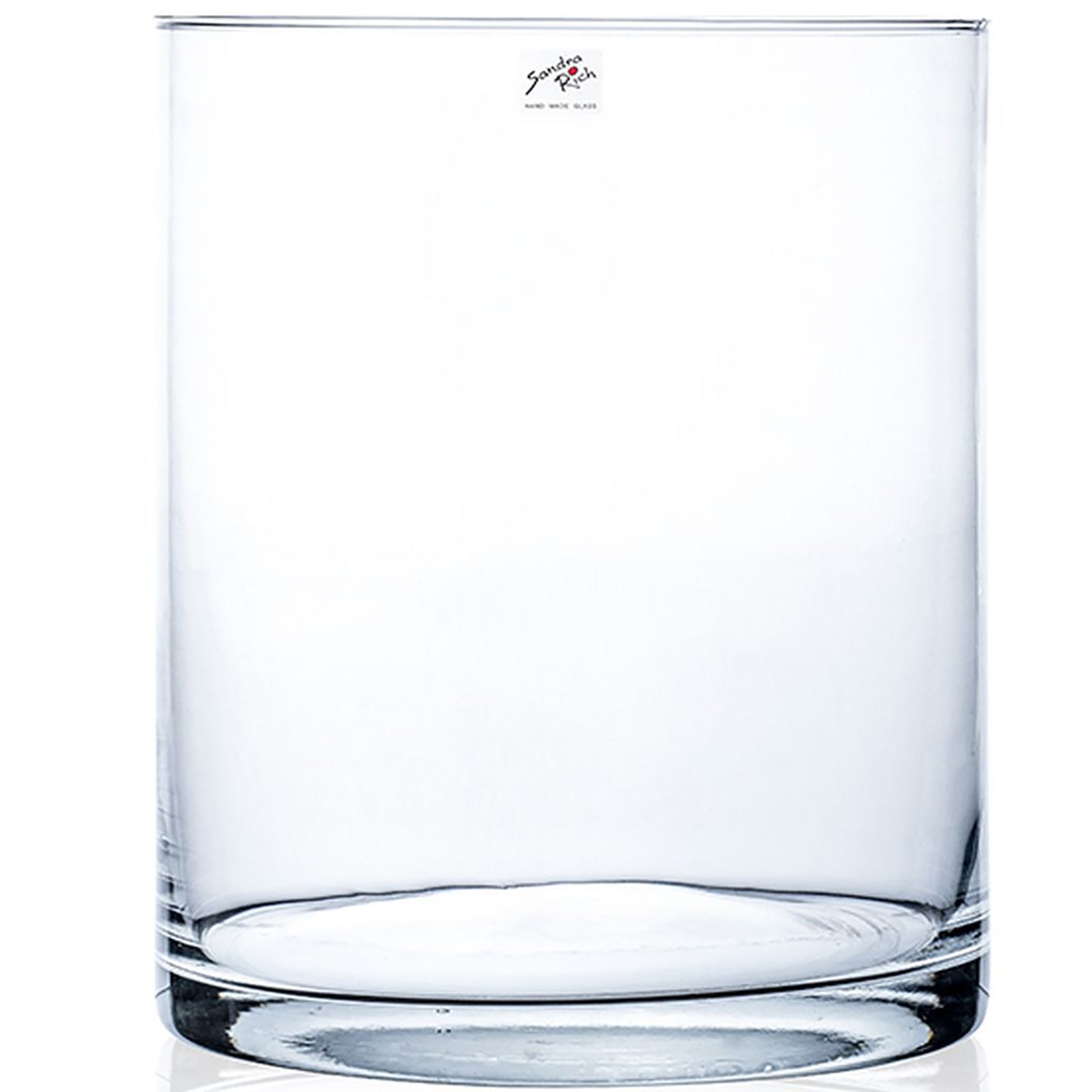 CYLI cylindrical vase - klar - 25x25x30cm - Glas