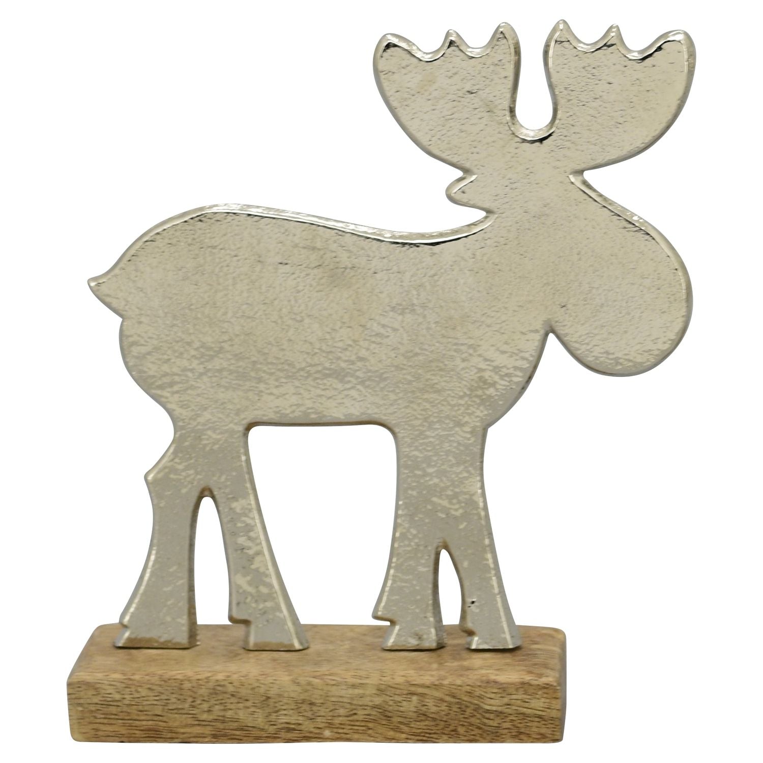 Moose Puri - Bois/Aluminium - 16 x 5 x 18,5 cm