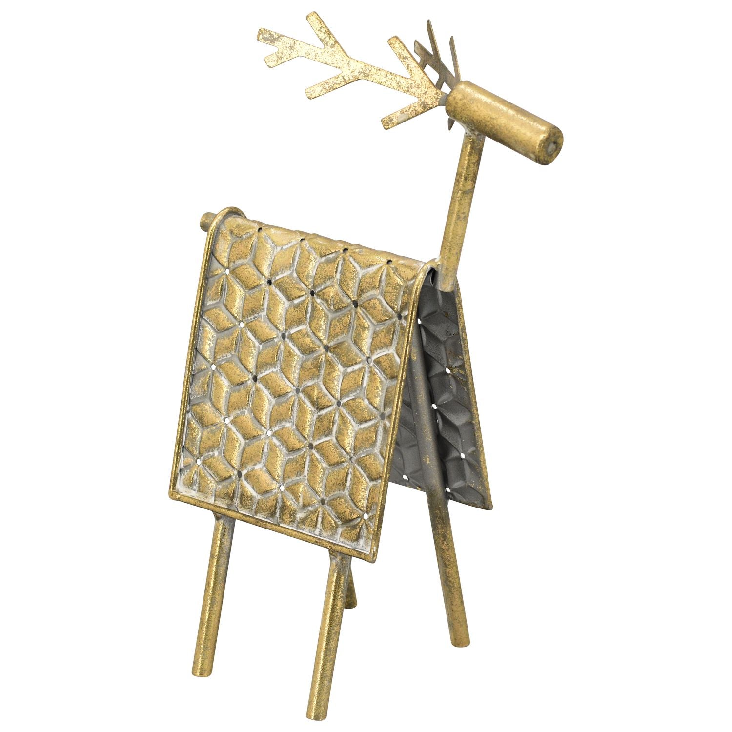 Rentier Doré - Metall - 24,5x15,6x36 cm
