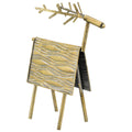 Rentier Doré - Metall - 44,8x19,2x57,6 cm