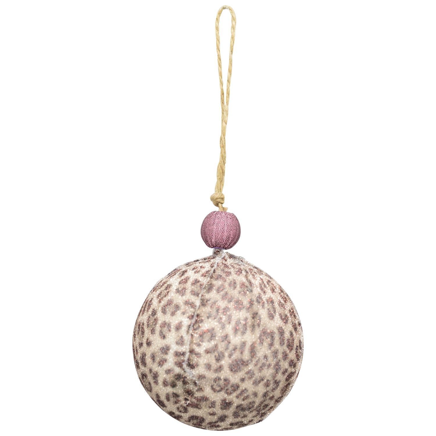 KugelHänger SAMT - Leopard - 9x9x9 cm