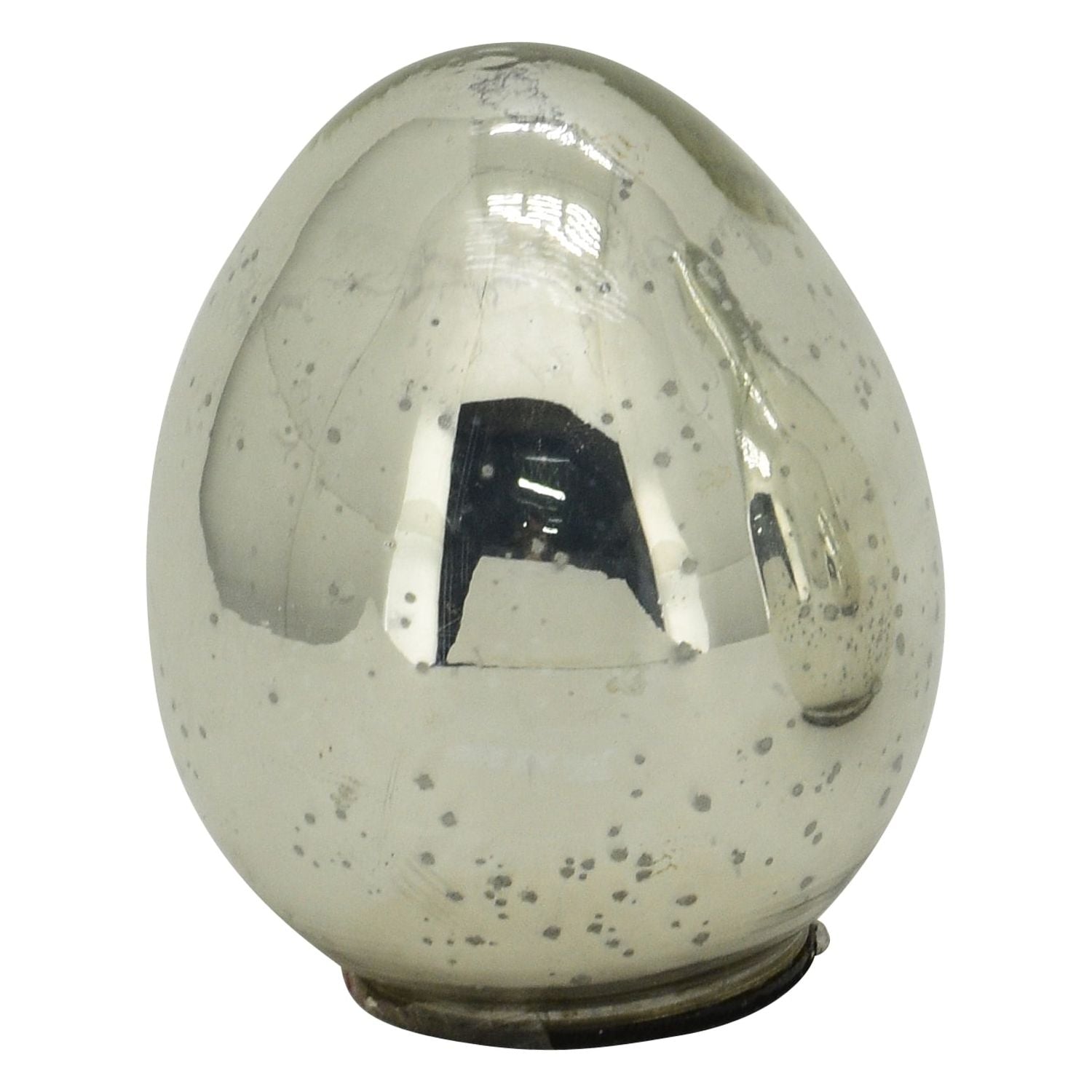 Ei Vitreous - silber - Glas - 13x13x15 cm