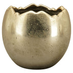 PflanzEi Aurum - gold - Stoneware - 17x17x15 cm