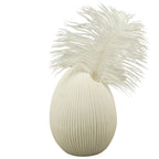 Ei Vase Ivory - Keramik - 8,5x8,5x11 cm