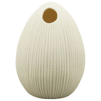 Ei Vase Ivory - Keramik - 11,5x11,5x14,8 cm