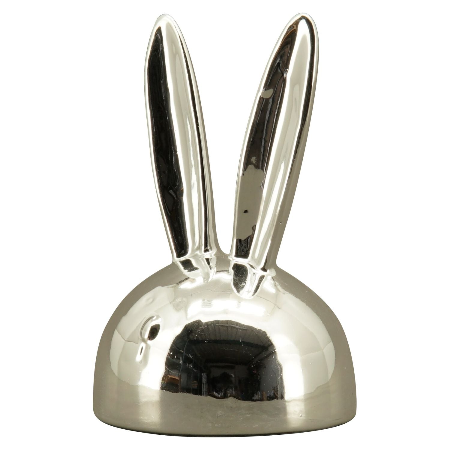 Hase ArgenT - silber - Dolomite - 9,3x8,1x12 cm