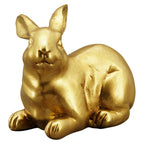 Hase Aurum - gold - Polyresin - 7,5x5,5x10 cm - 1 Stück - assortiert