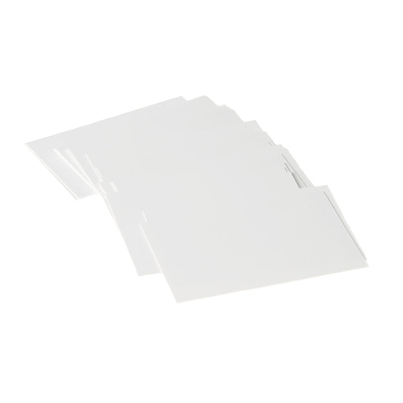 Ersatzschilder - 80 x 48mm - 100 St.