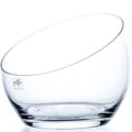 BEXA round vase - klar - 22x22x19cm - Glas