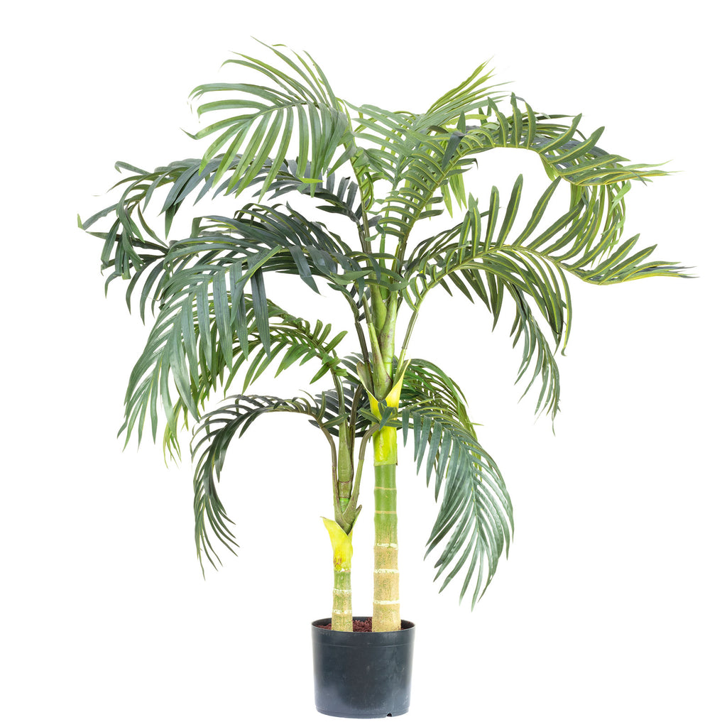 Kunstpflanze Goldfruchtpalme - Areca Dypsis - Höhe ca. 120 cm, Topf-Ø 18 cm