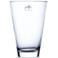 CONI conical vase - klar - 13x13x19cm - Glas
