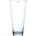 CONI conical vase - klar - 15x15x30cm - Glas
