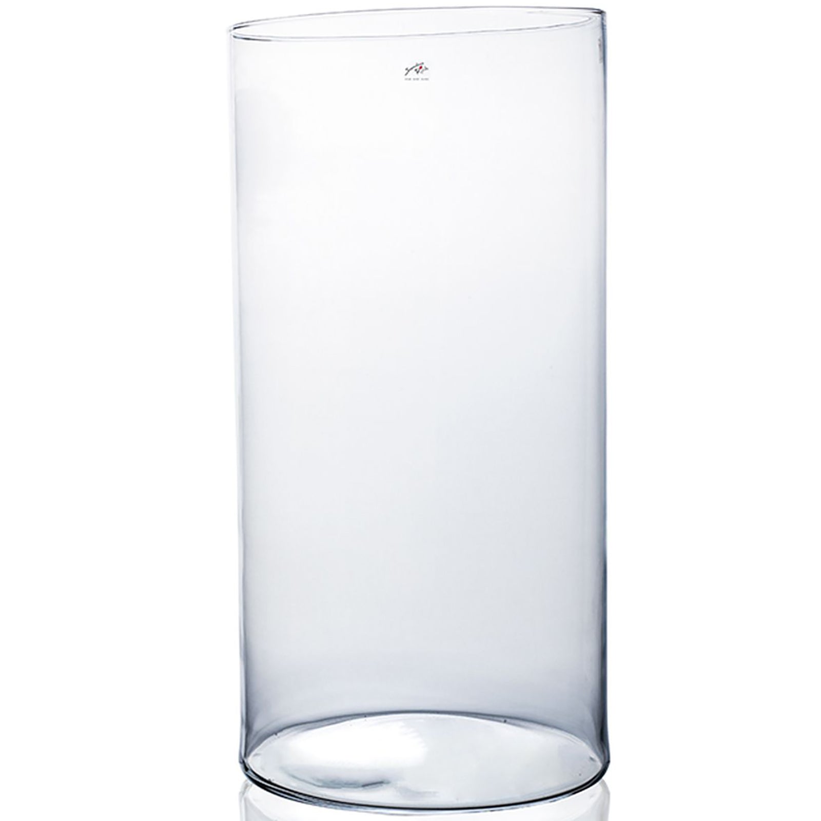 CYLI XXL cylindrical vase - klar - 30x30x60cm - Glas