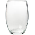 SPRING BELLY glass vase - klar - 14x14x19,5cm - Glas