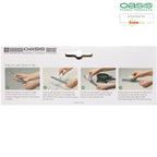 Wrap Wristlet Armband - 2,5 x 23cm - 6 St. - weiß