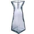 PYRAMID glass vase small - klar - 10x10x30cm - Glas