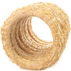 Lot de 10 couronnes de paille, 30 cm de diamètre, 4 cm d'épaisseur
