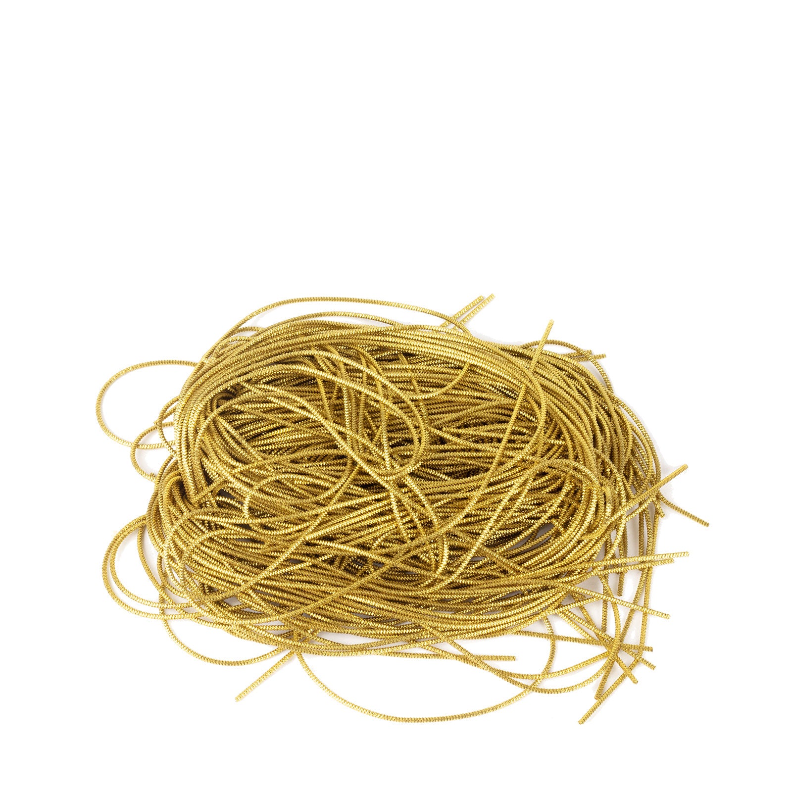 Bouillondraht - 1 mm, fein - 100 g - gold