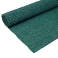 Papier crépon de qualité supérieure pour jardiniers et fleuristes - 50 x 250 cm - vert foncé - imperméable et résistant à la lumière