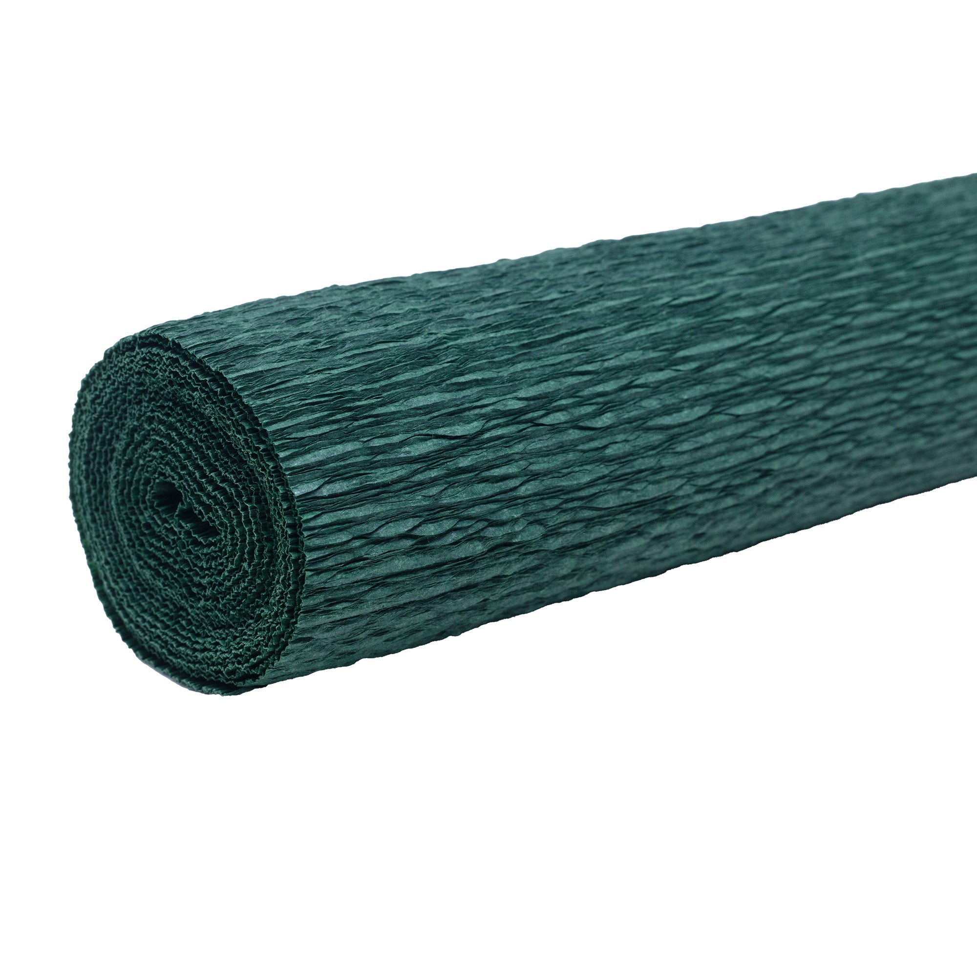 Papier crépon de qualité supérieure pour jardiniers et fleuristes - 50 x 250 cm - vert foncé - imperméable et résistant à la lumière