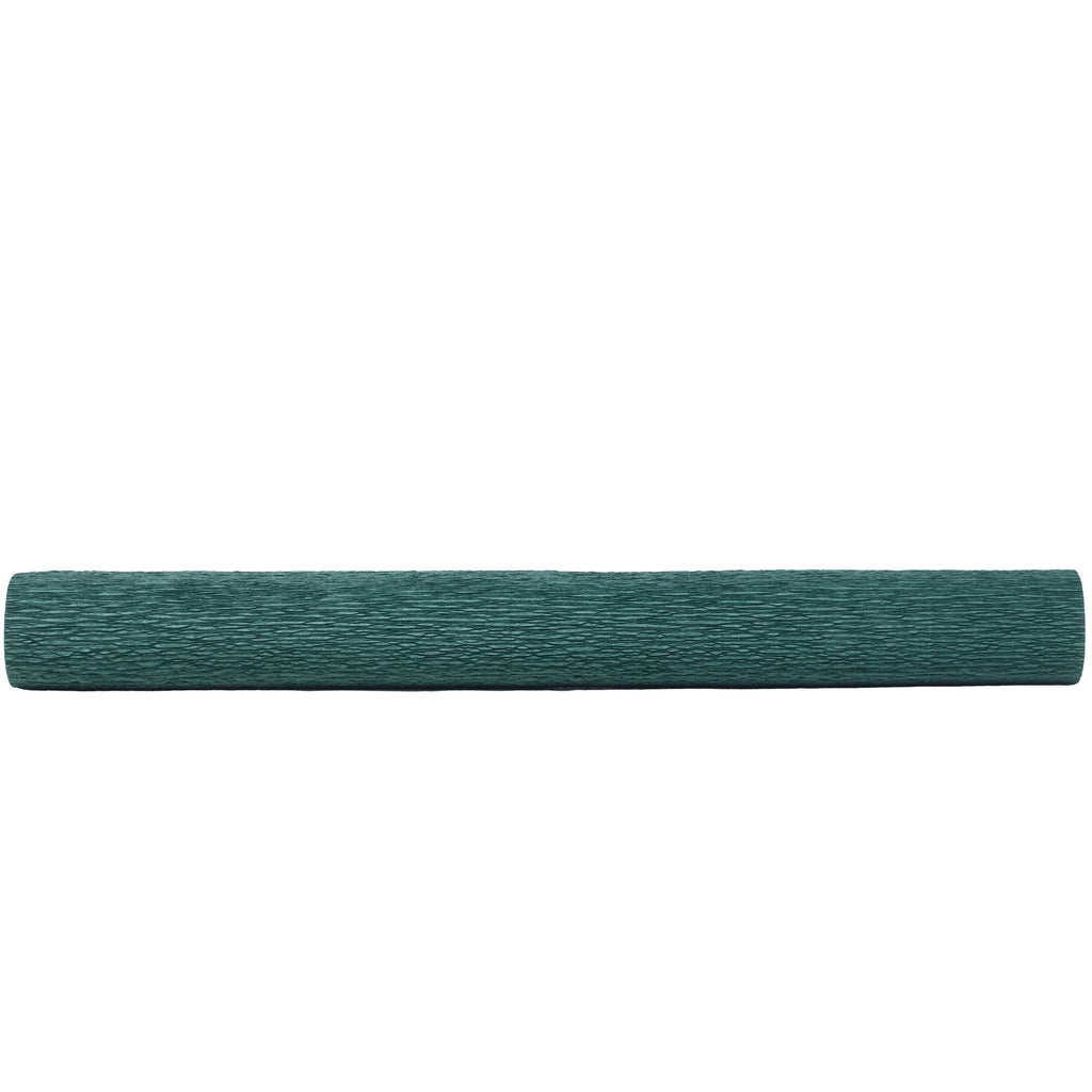 Papier crépon de qualité supérieure pour jardiniers et fleuristes - 50 x 250 cm - vert foncé - imperméable et résistant à la lumière