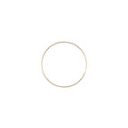 Deko-Ring Hoop, gold Metall, Durchmesser 30 cm