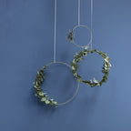 Deko-Ring Hoop, gold Metall, Durchmesser 30 cm