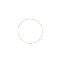 Deko-Ring Hoop, gold Metall, Durchmesser 40 cm