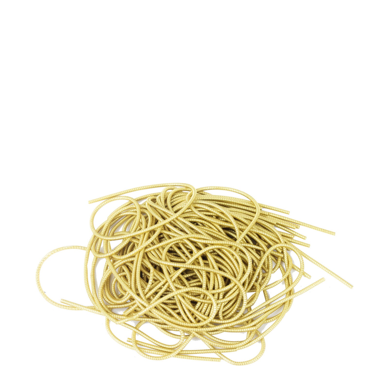 Bouillondraht - 4 mm, grob - 100 g - gold