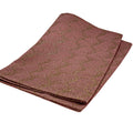 Läufer Wafes, rosa/gold Juteoptik, 60% Polyester, 40% Baumwolle, 40x180 cm