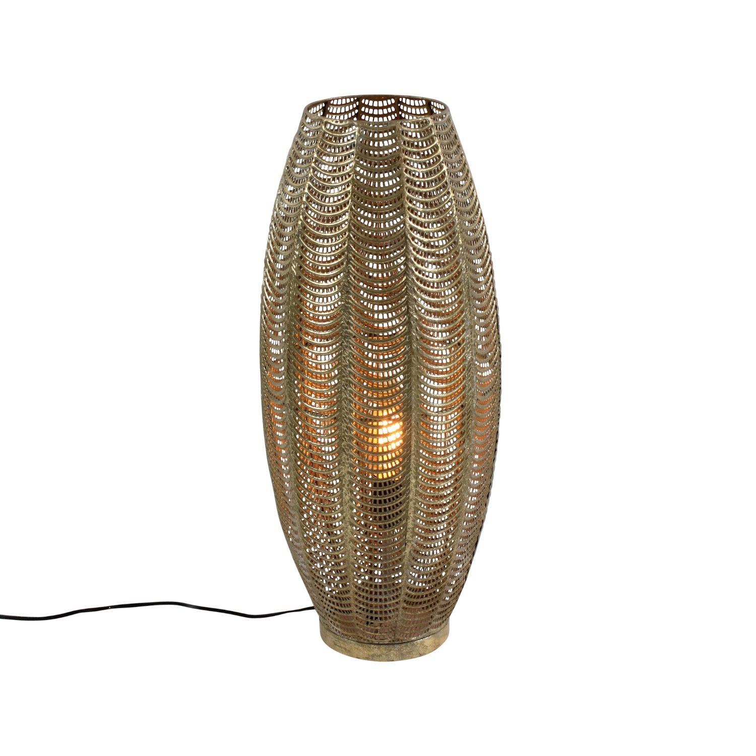Leuchte Aurora gold, Metall, 25x58 cm Fassung: E27. 220V, 40W