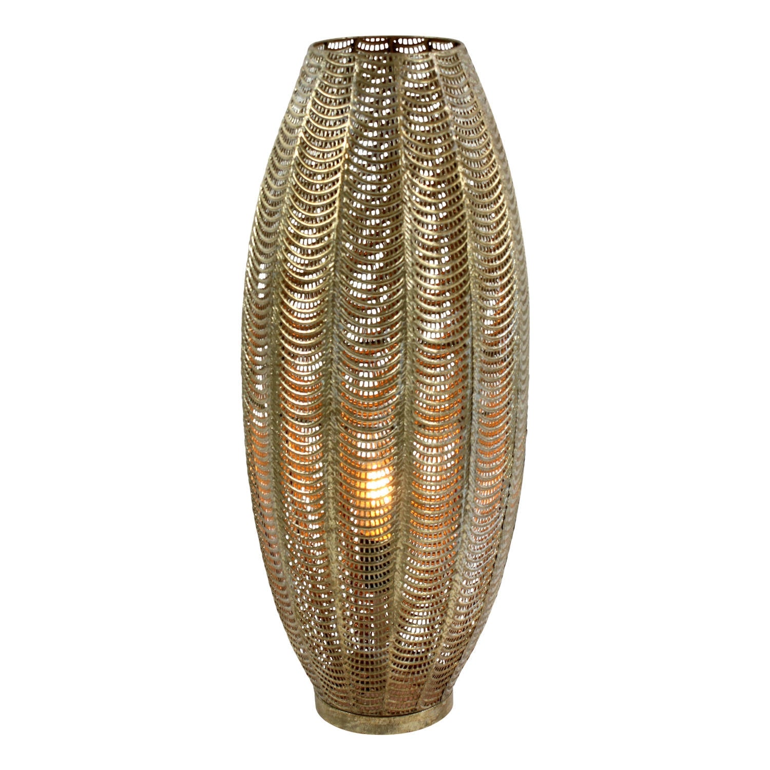 Leuchte Aurora gold, Metall, 28x68 cm Fassung: E27. 220V, 40W
