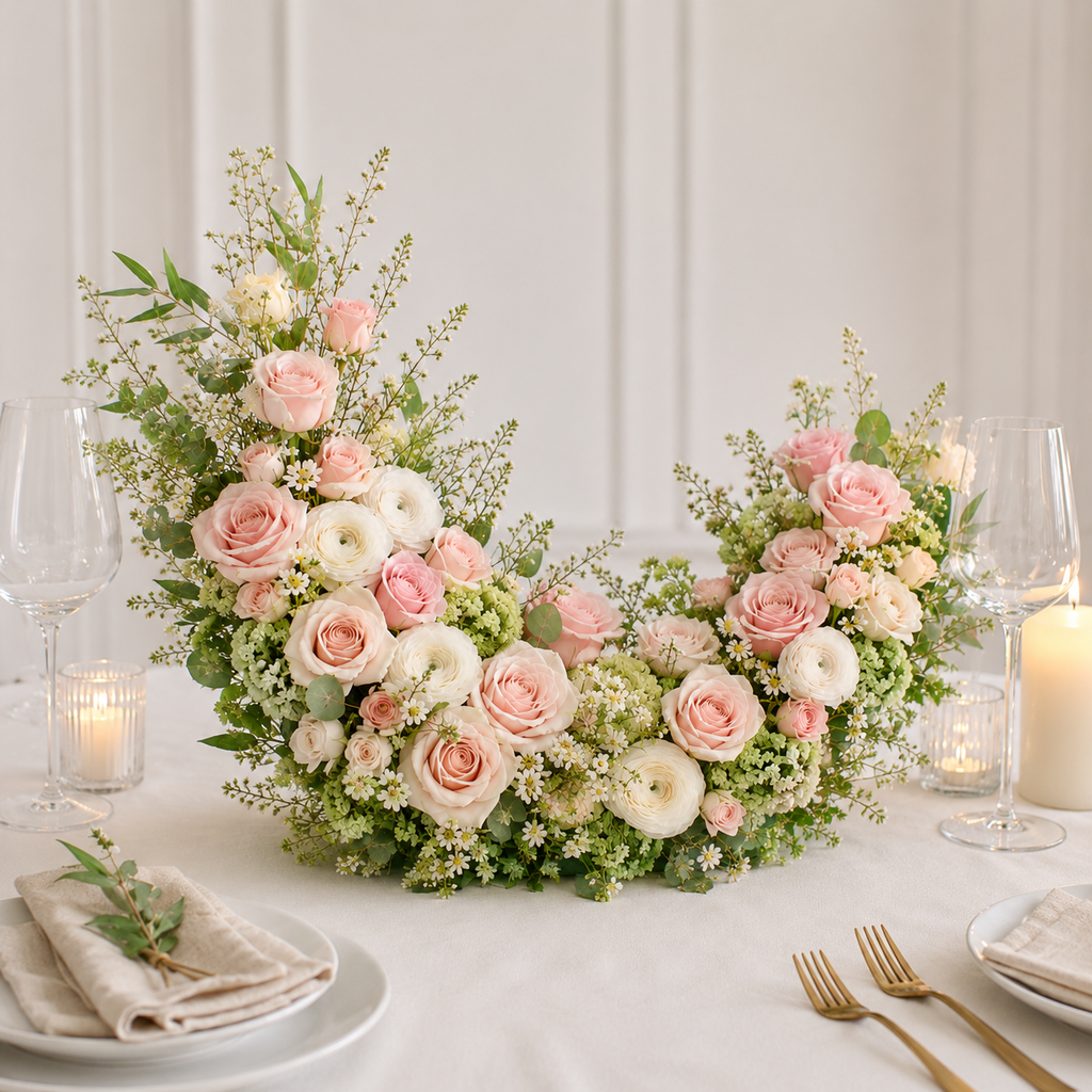 OASIS® Deco half ring - 57 x 12 x 32cm