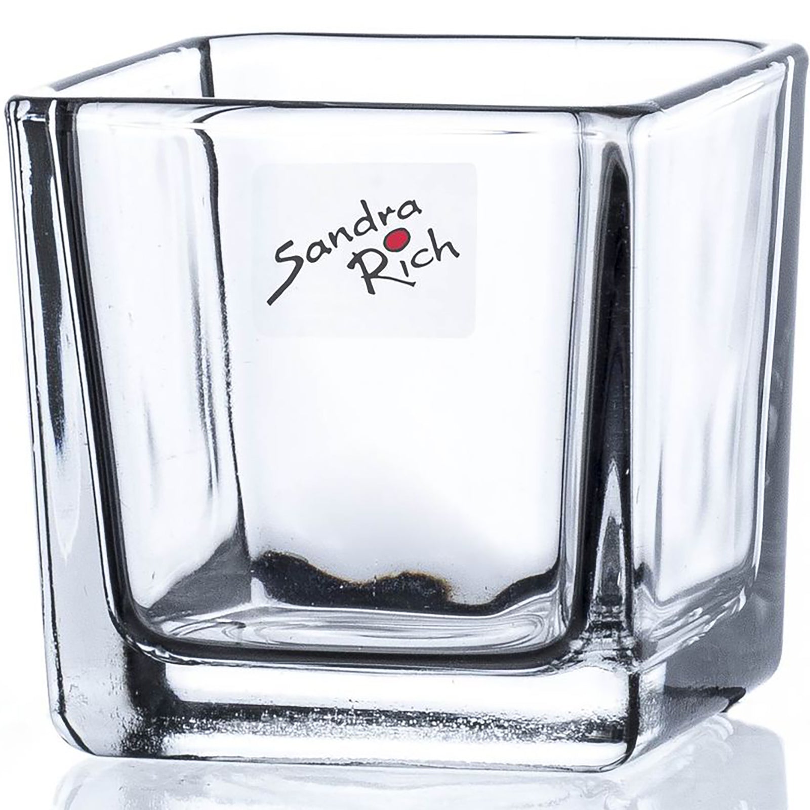 CUBE square vase - klar - 6x6x6cm - Glas