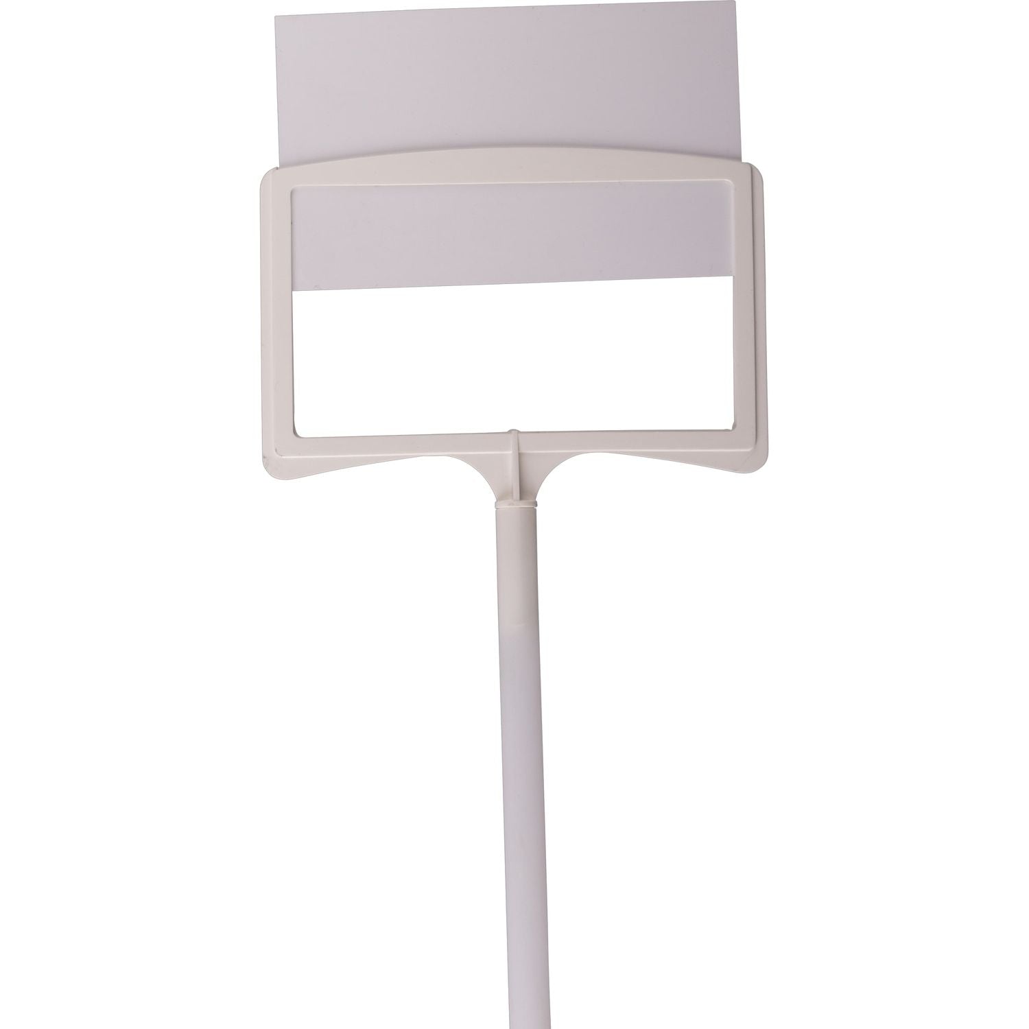 Wechselschilder - 120 x 75 mm, 40 cm gerade - 10 St.